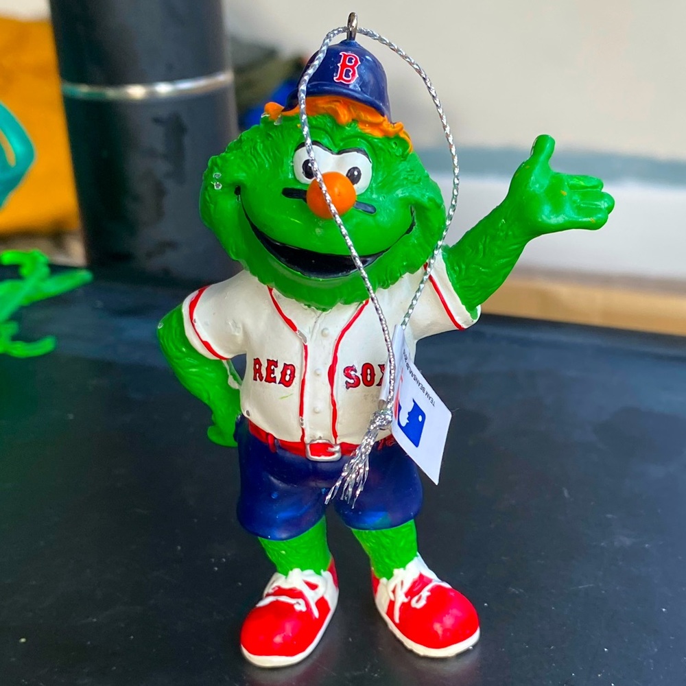 WALLY Boston Red Sox Mascot Limited Edition New Christmas Ornament